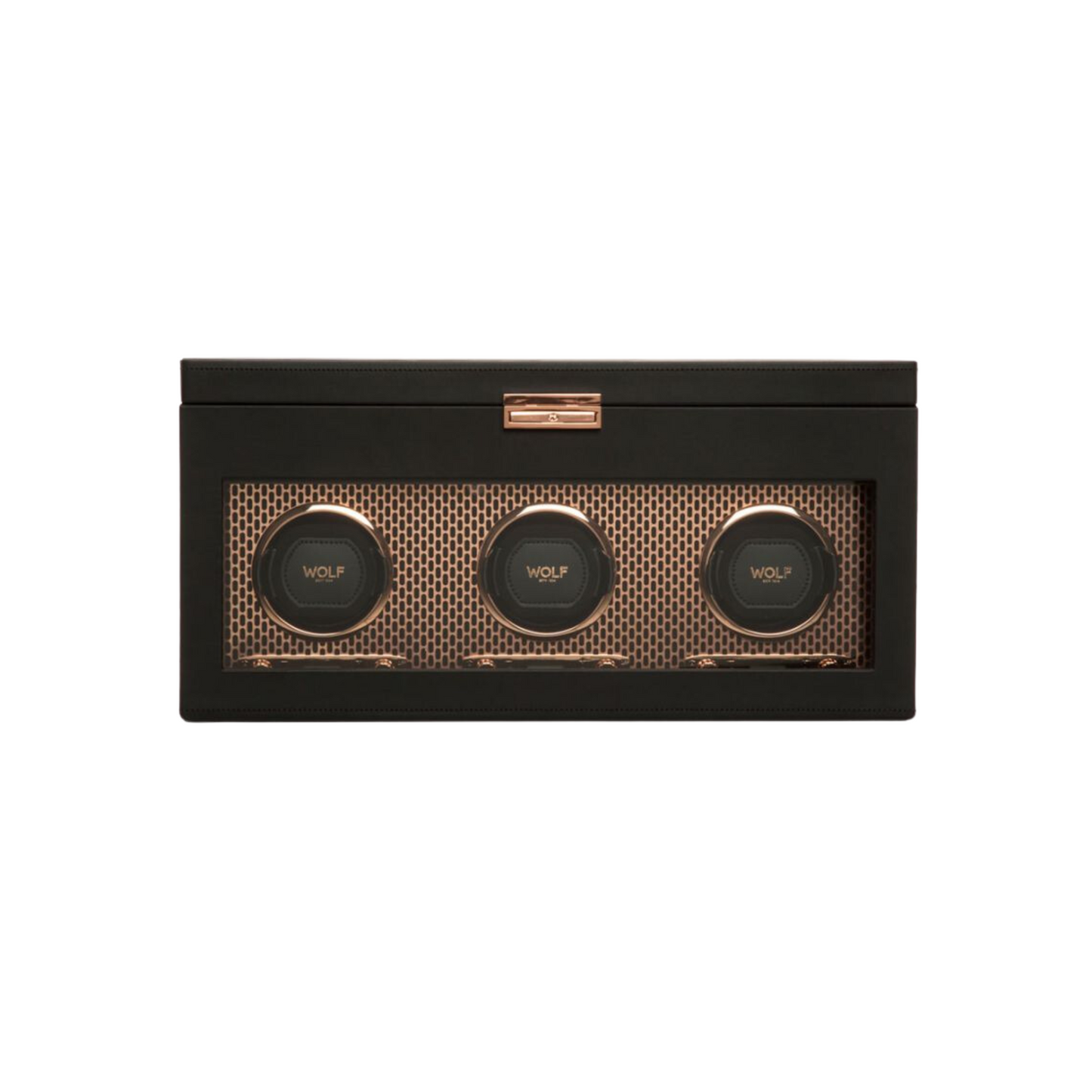 Axis Triple Watch Winder with Storage