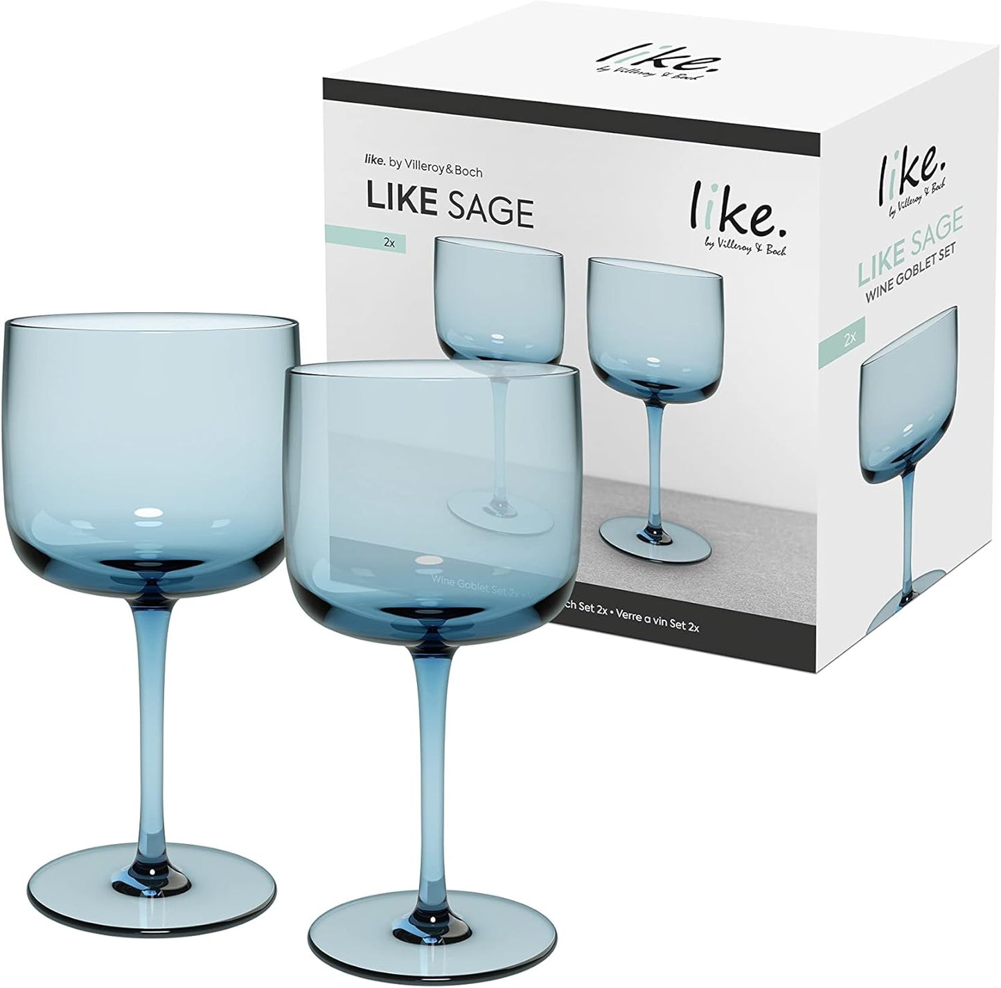 Like Clay Wine Goblet Set of 2