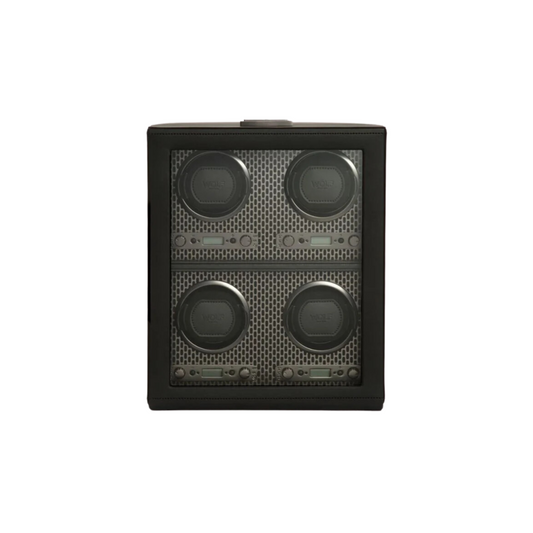 Axis 4 Piece Watch Winder, Powder Coat