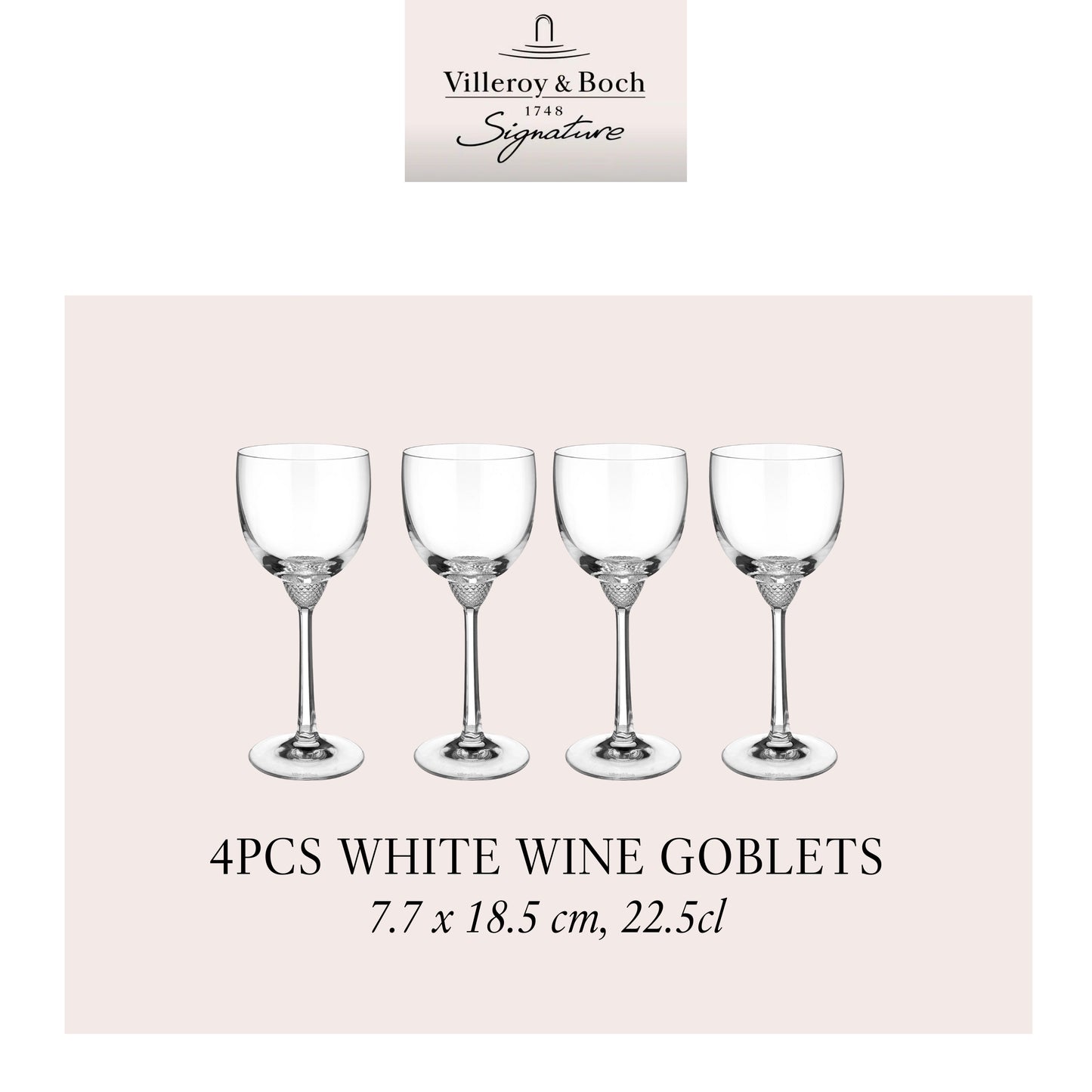 Octavie White Wine glass  x4