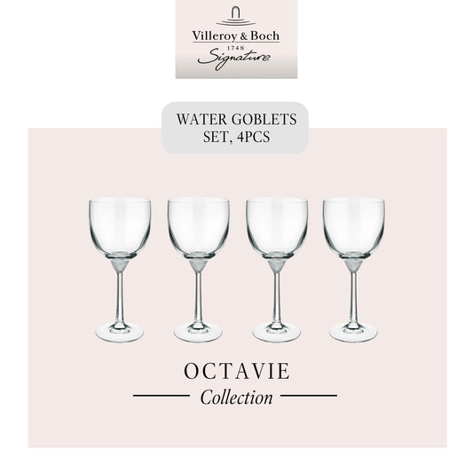 Octavie Water glass  x4