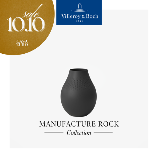 Manufacture Collier Noir Perle vase 20cm