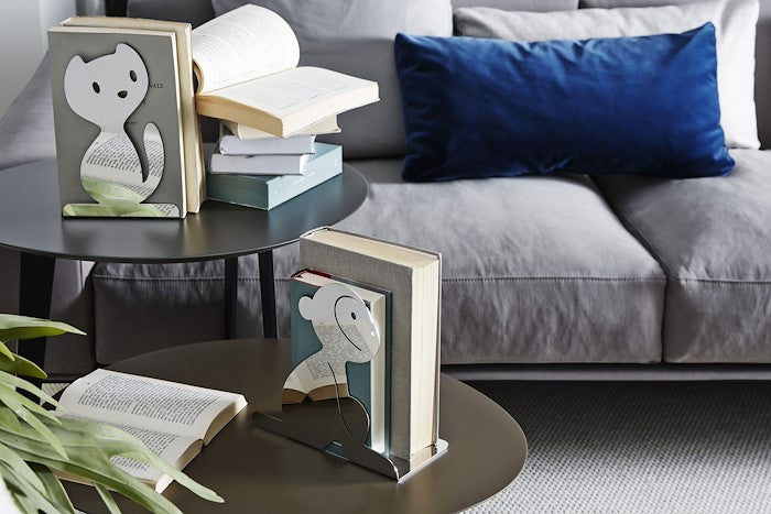 Lola Bookstand, Silver