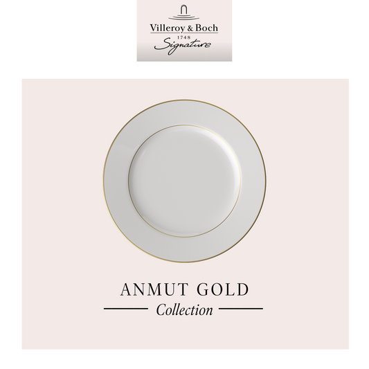 Anmut Gold Round Platter