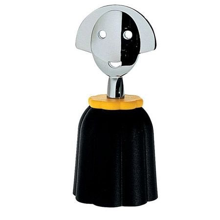 Anna Stop 1 Bottle Stopper, Black