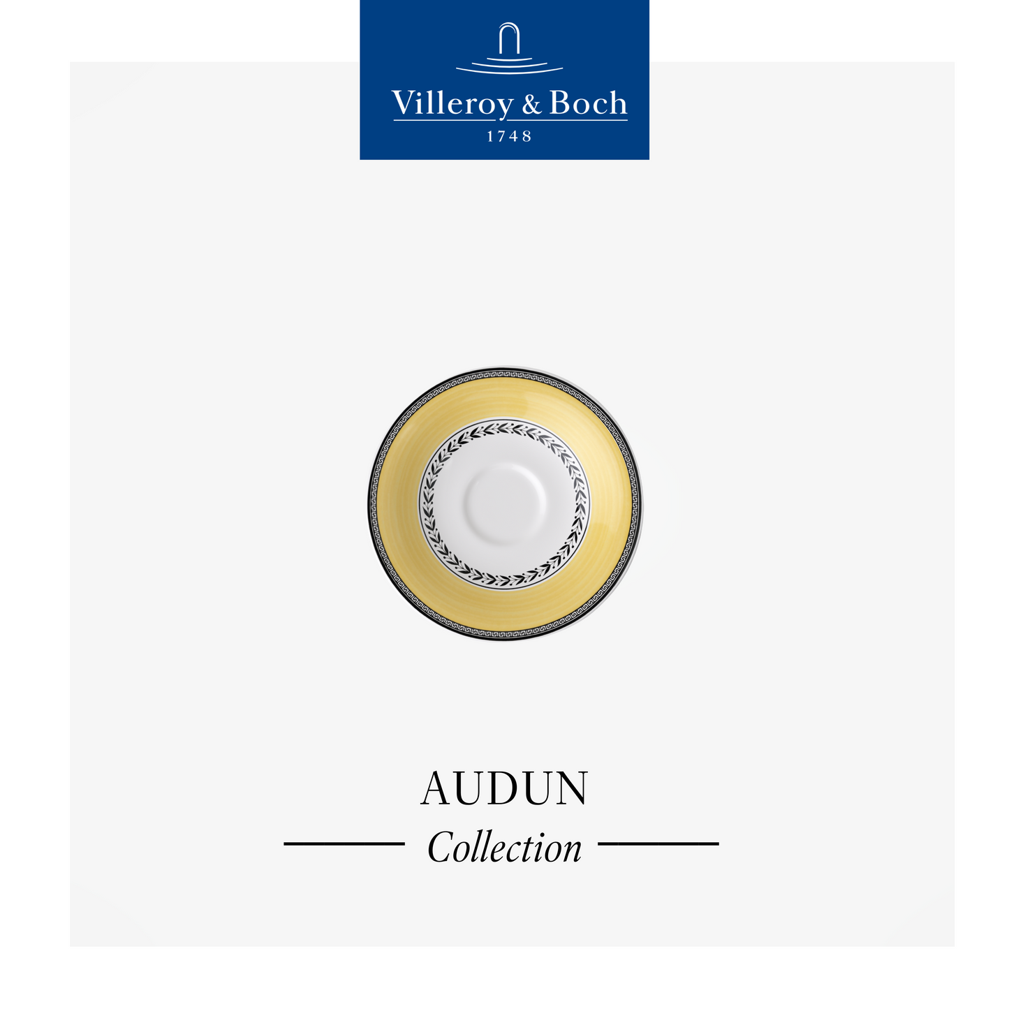 Audun Ferme Coffee/Tea cup saucer