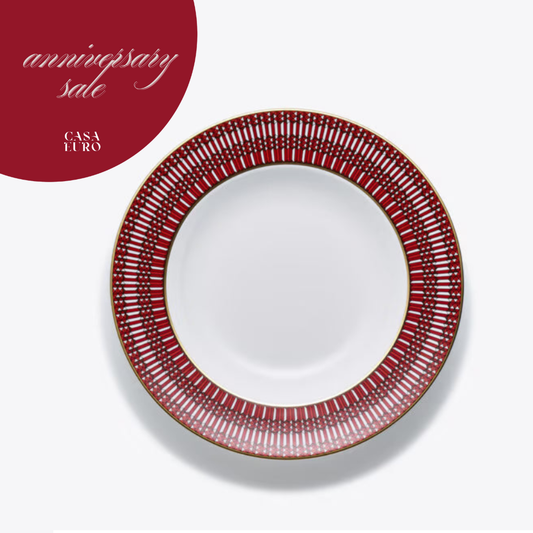 Arcadia Red Soup Bowls, Set of 2