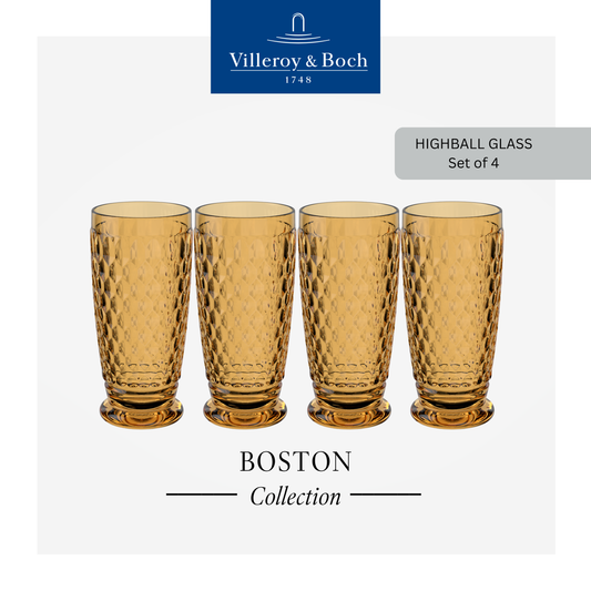 Boston Highball glass, Box of 4