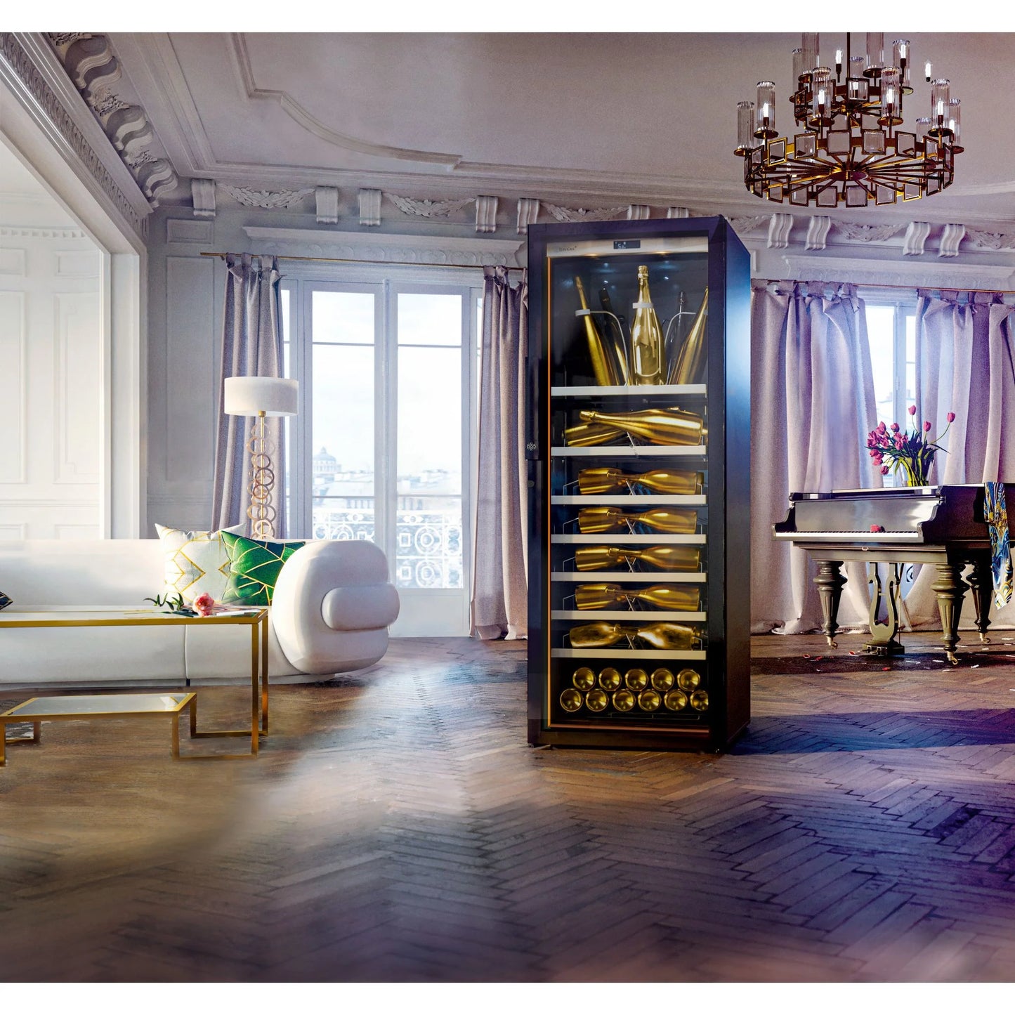 V-CHAMP-L / Champagne Cabinet