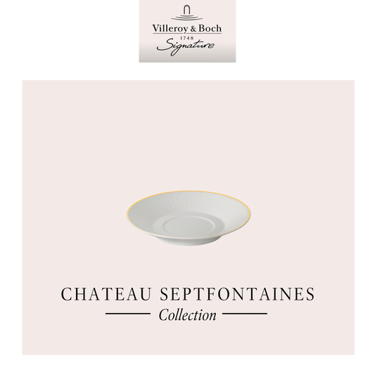Chateau Septfontaines Coffee/Tea cup saucer