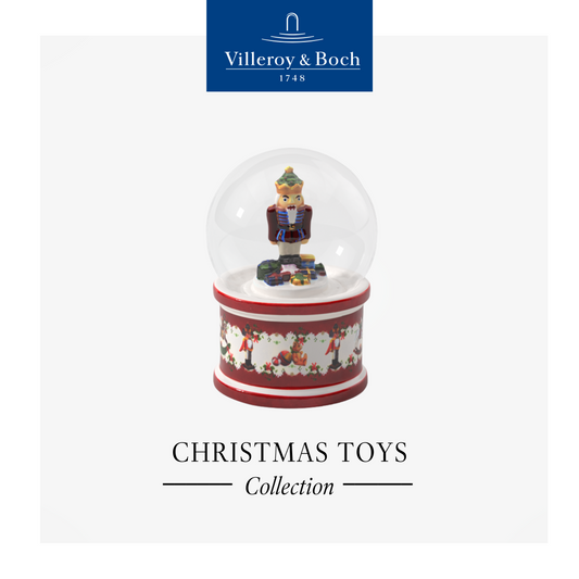 Christmas Toys Snow Globe large, Nutcracker