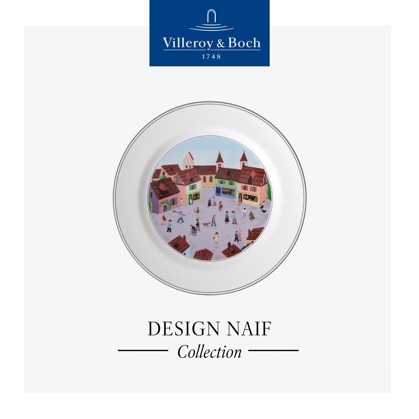 Design Naif Flat Plate Village – Villeroy & Boch | Casa Euro Philippines
