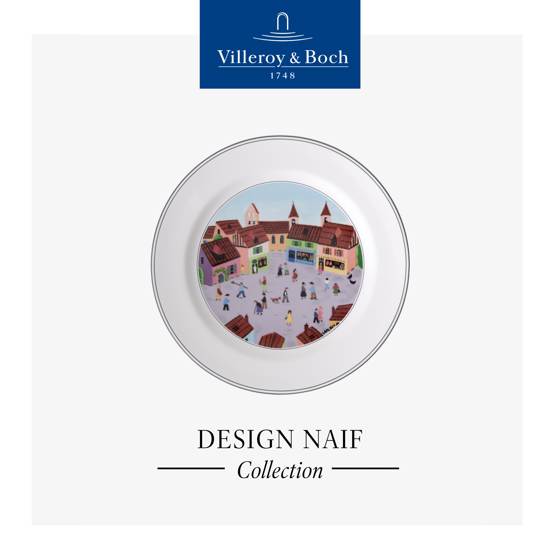 Design Naif Flat Plate Village – Villeroy & Boch | Casa Euro Philippines