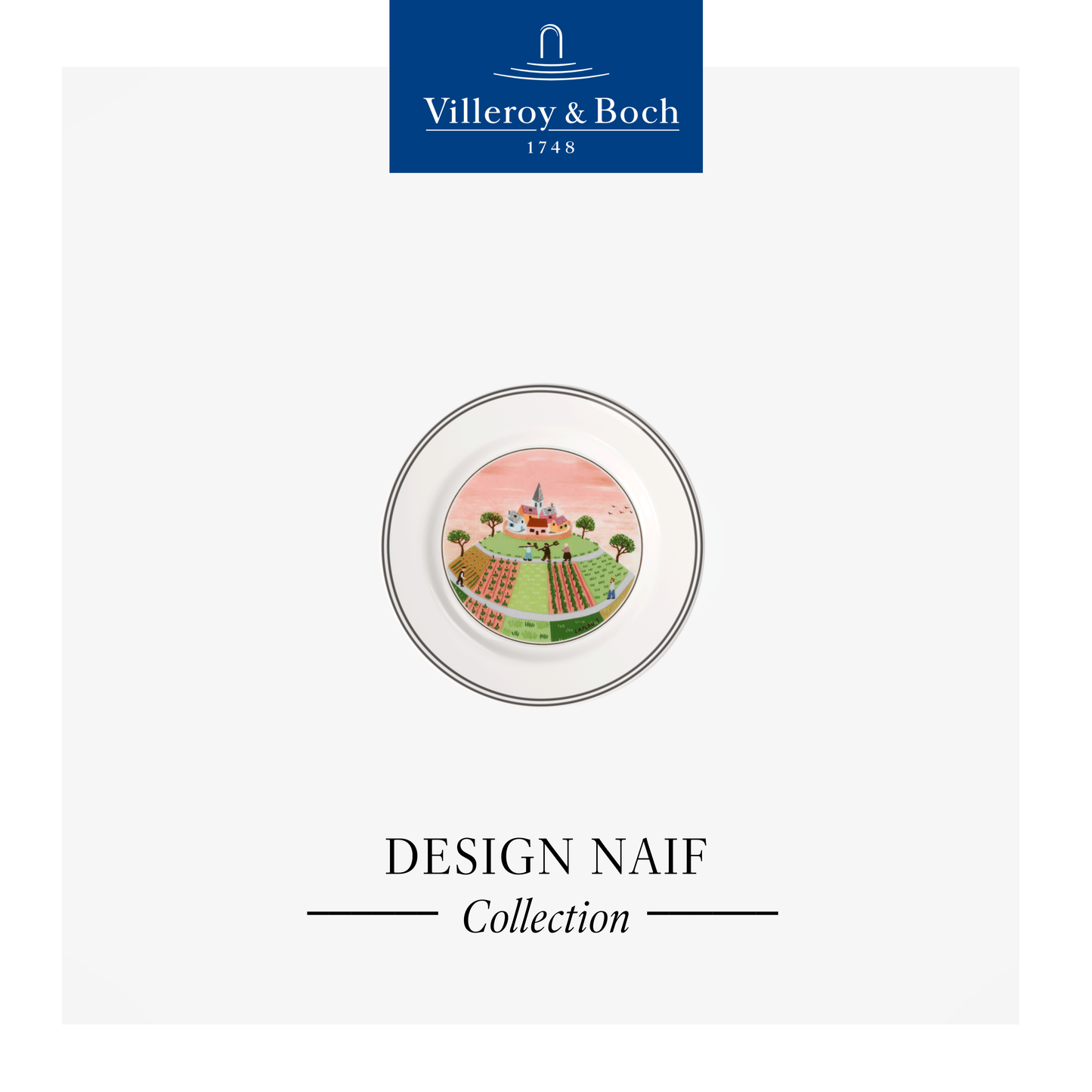 Design Naif Bread & Butter plate Hamlet