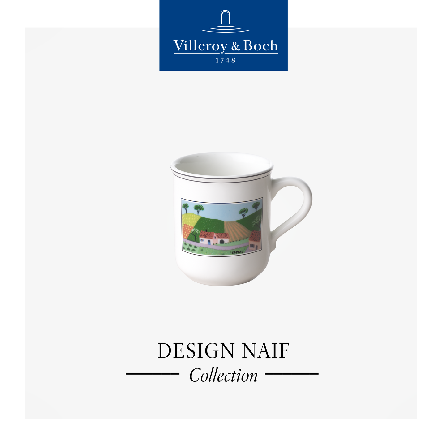 Design Naif Mug Village Street