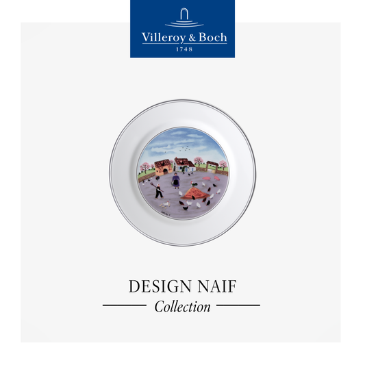Design Naif Salad plate Poultry farm