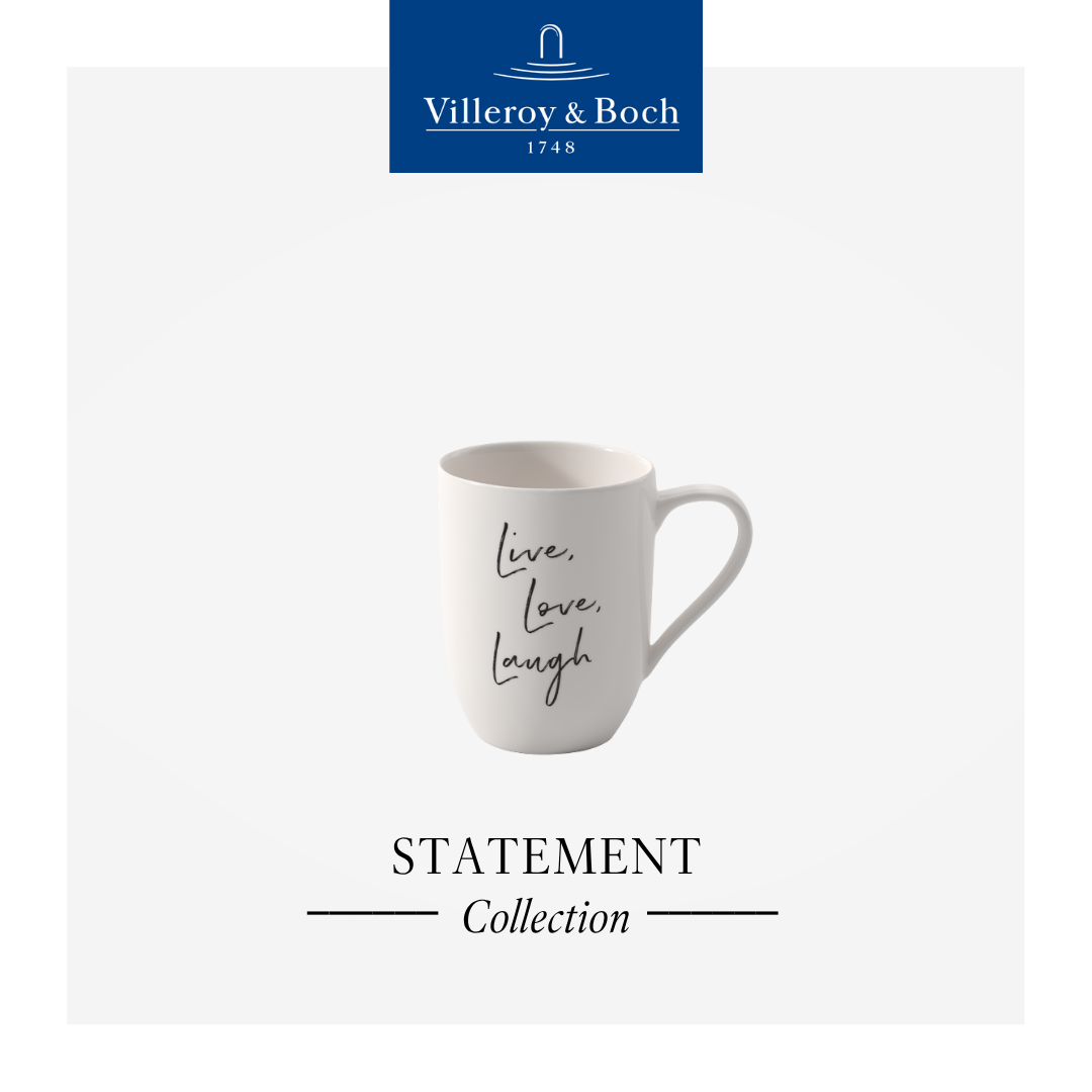 Statement Mug Live Love Laugh