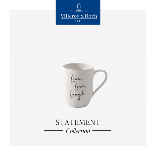Statement Mug Live Love Laugh