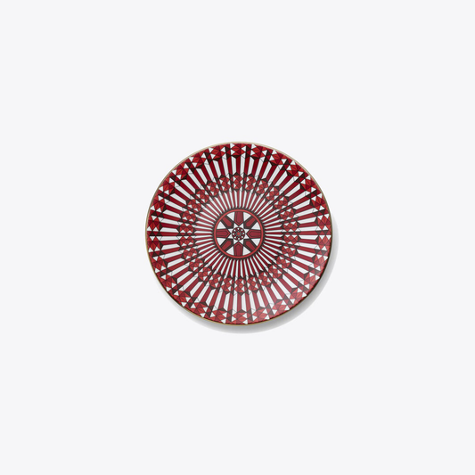 Arcadia Red Bread Plate