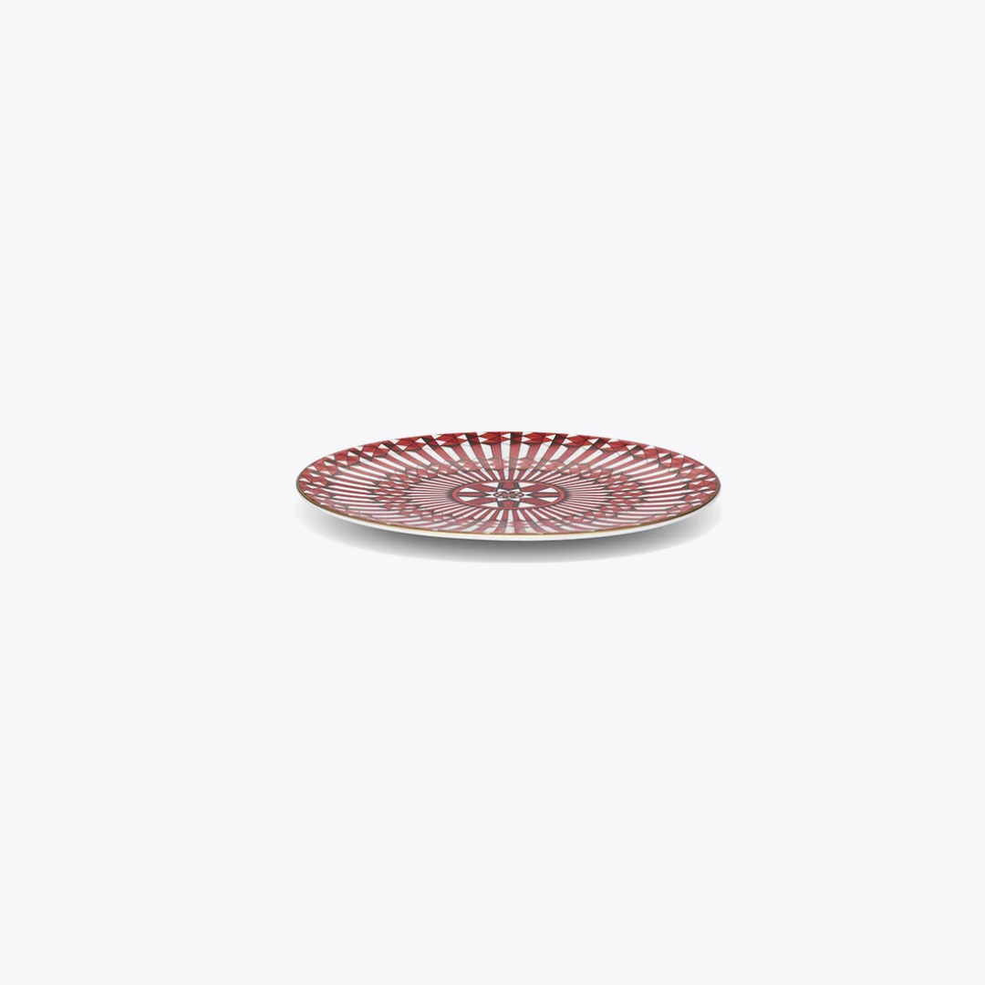 Arcadia Red Bread Plate
