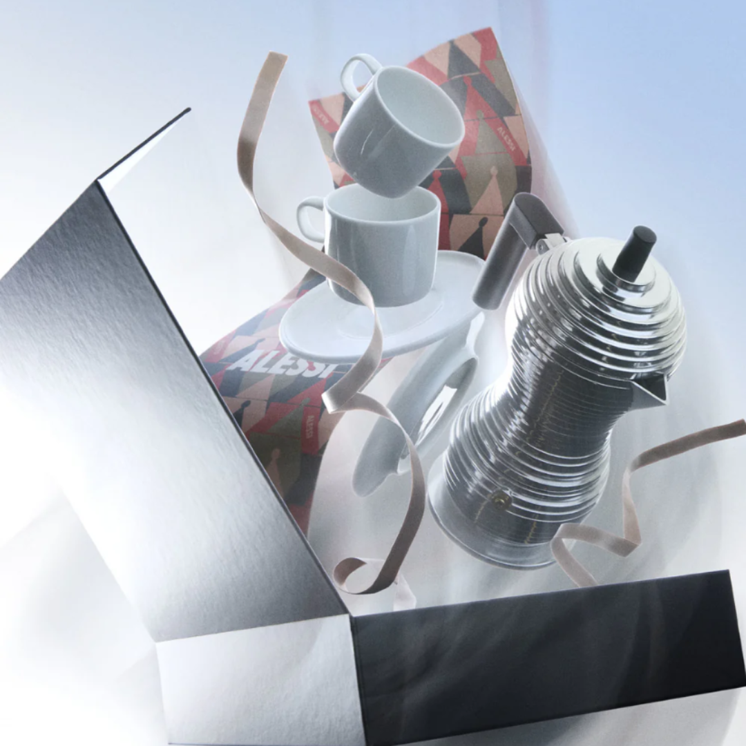 Alessi & Coffee Gift Set