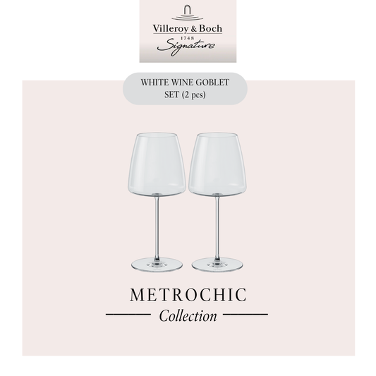 MetroChic White wine glass, x2