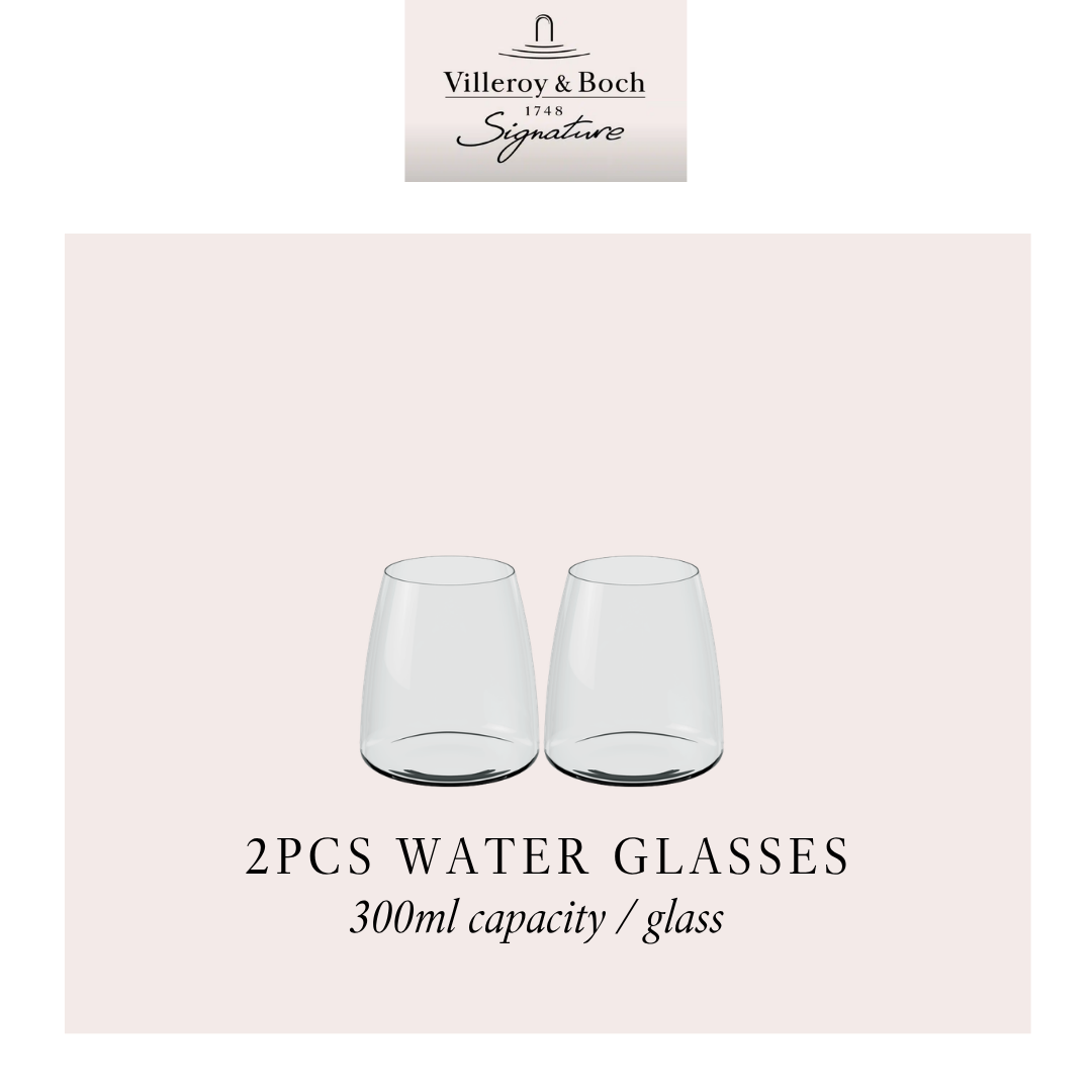 MetroChic Water glass, x2