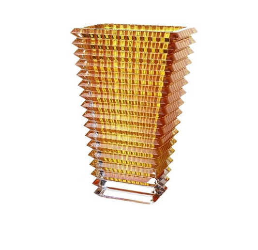 Eye Vase Rectangular L, Yellow