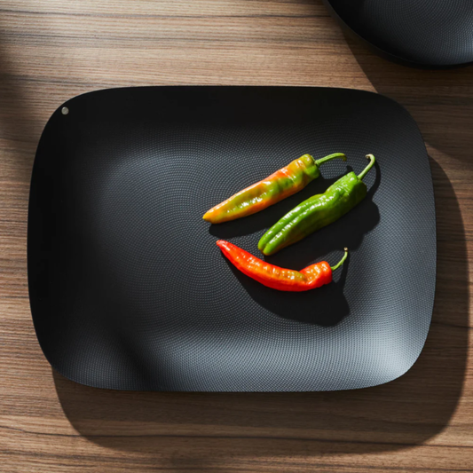 Moiré Rectangular Tray