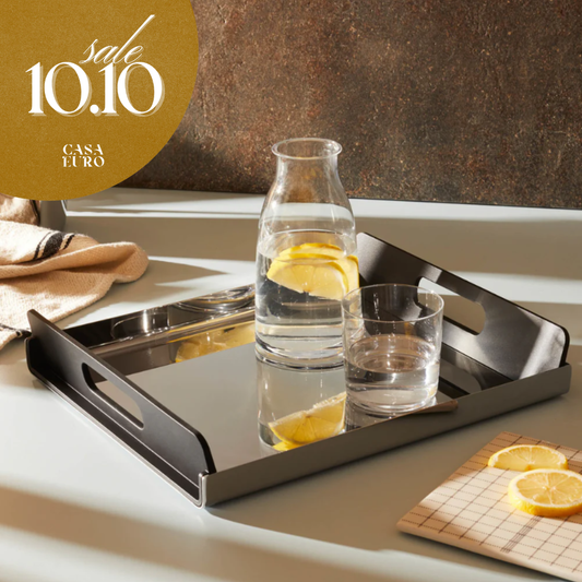 Vassily Rectangular Tray with Handles