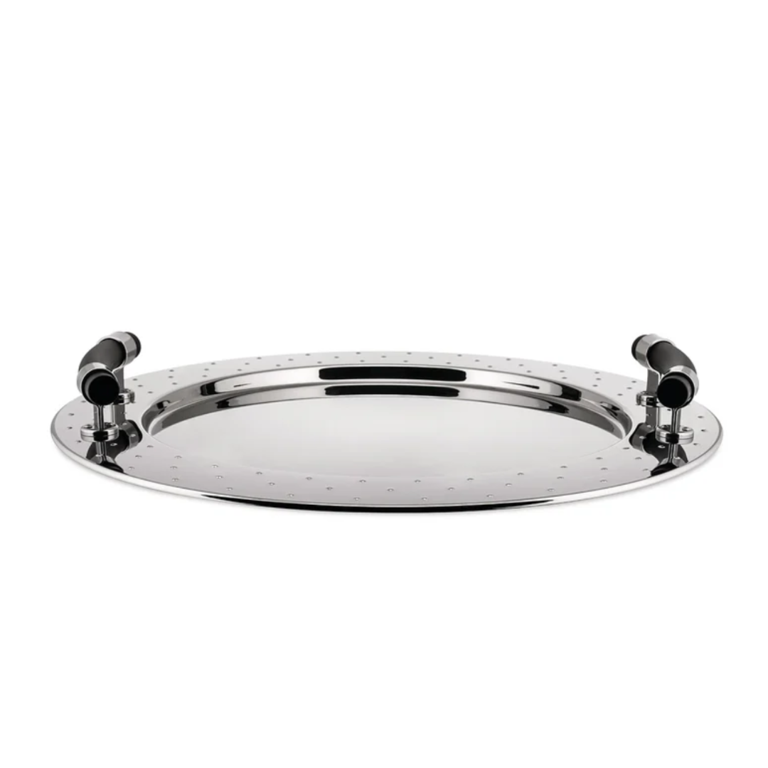 Round Tray with Handles