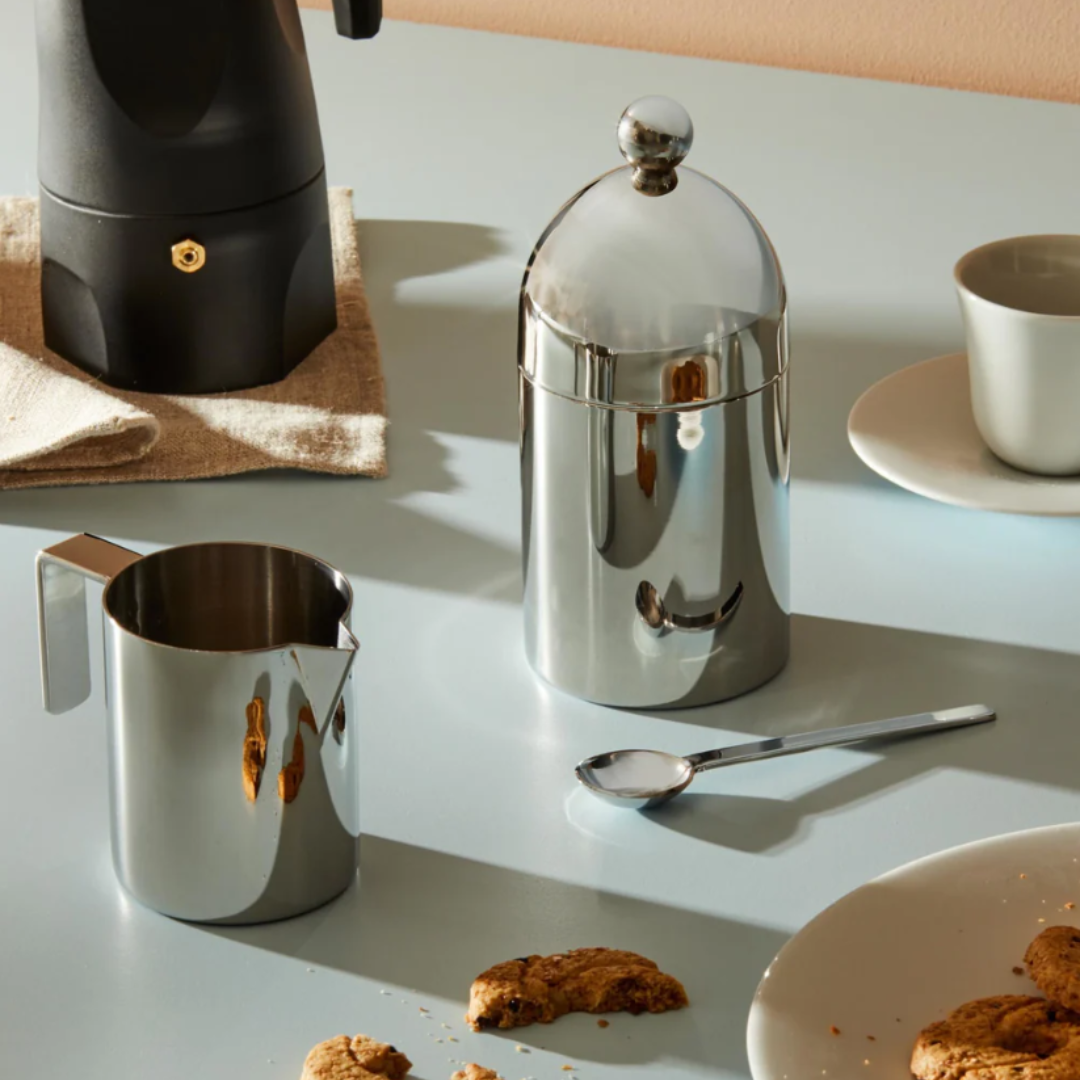 Sugar bowl with spoon