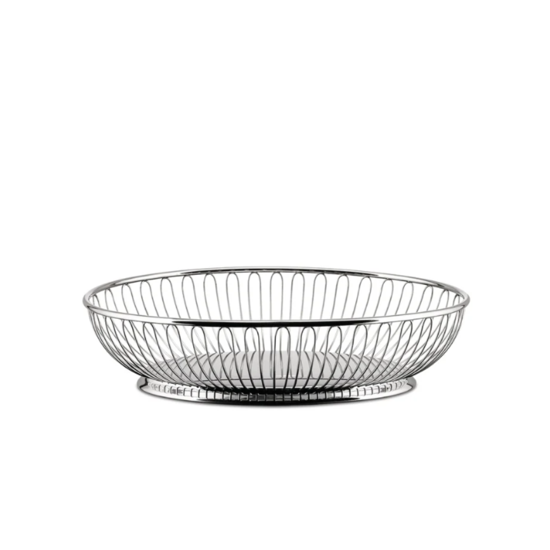 Oval wire basket