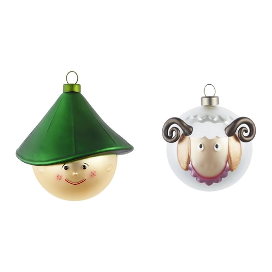 Le Palle Presepe 2 pcs Set