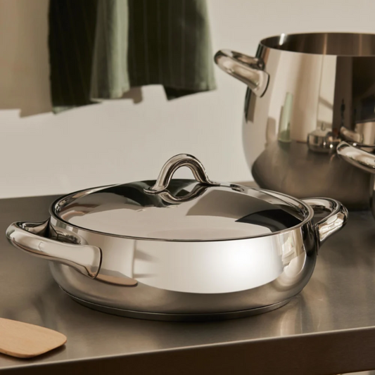 Mami Low Casserole with Two Handles