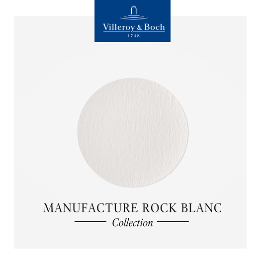 Manufacture Rock blanc Universal Plate Coupe