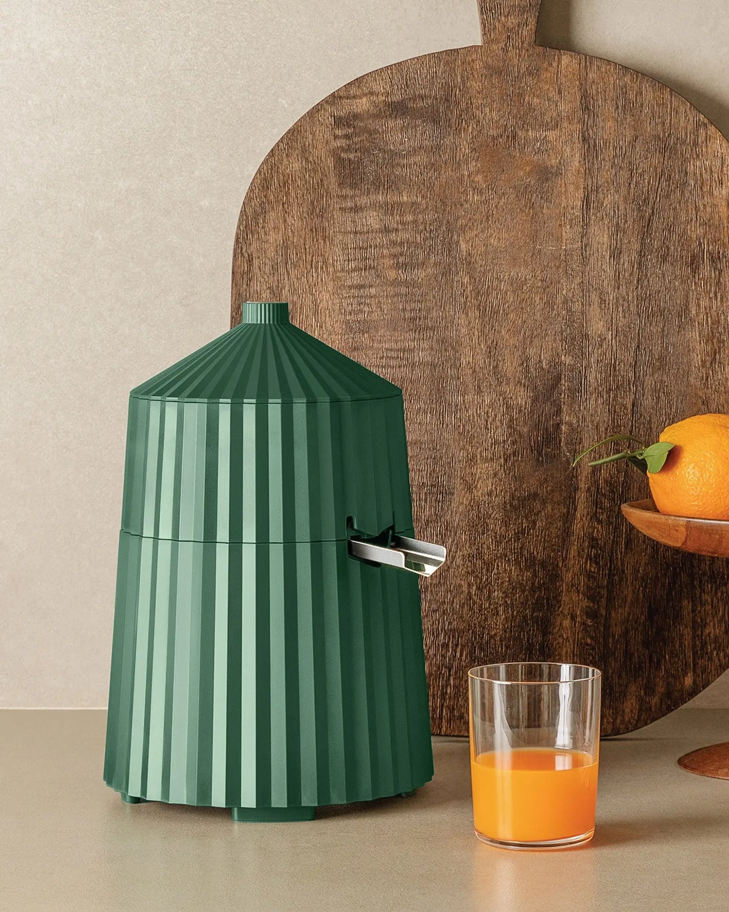 Plissé Electric Citrus Juicer, Green