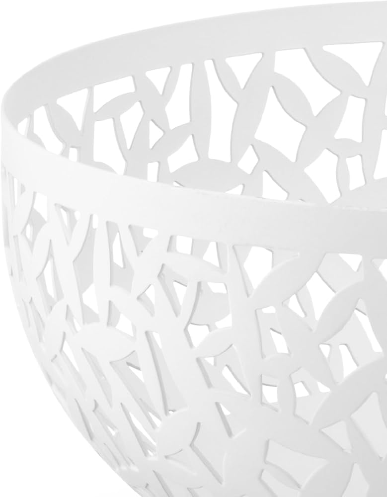 Cactus Fruit Bowl, White 29 cm