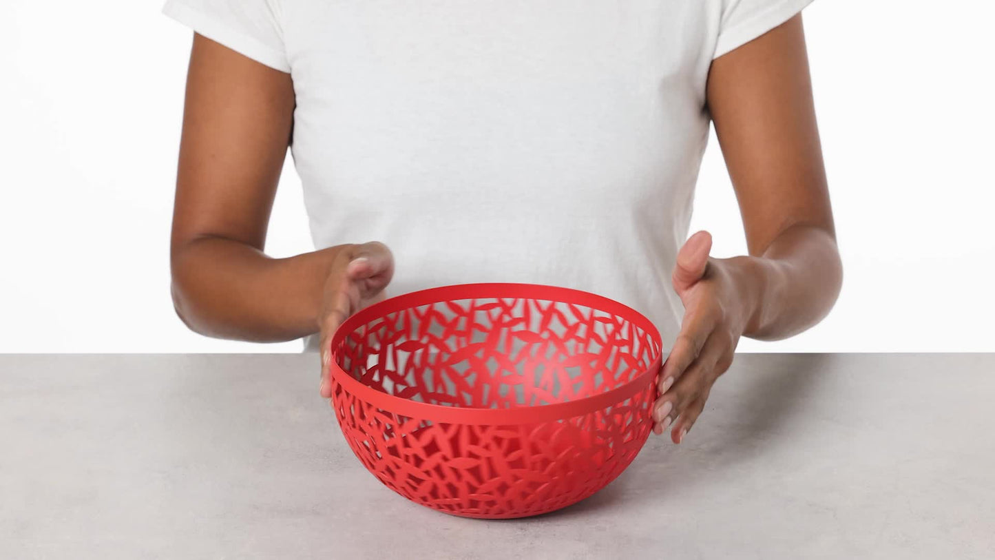 Cactus Fruit Bowl, red 21 cm