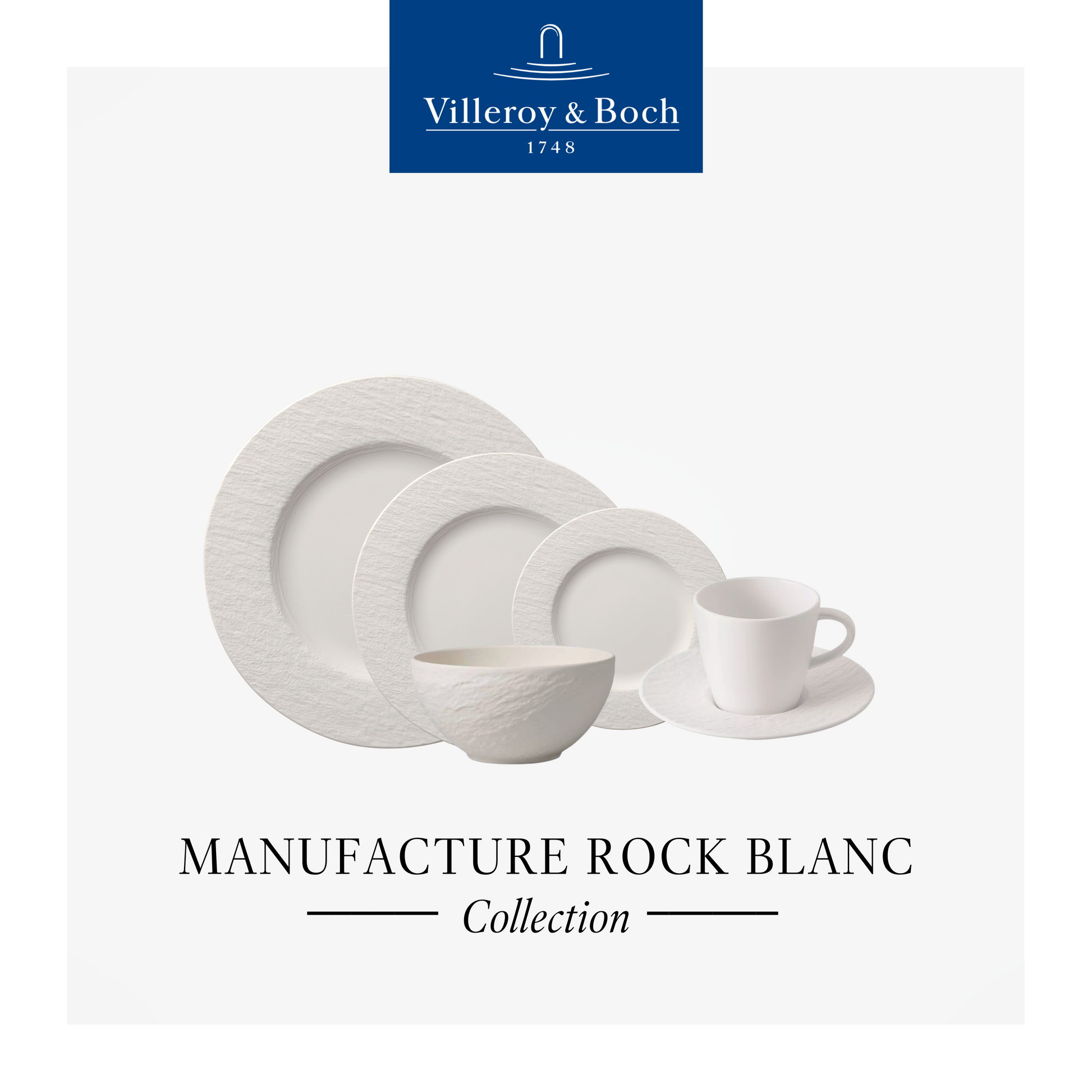 Manufacture Rock Collection, Set for 4 – Villeroy & Boch | Casa Euro Philippines