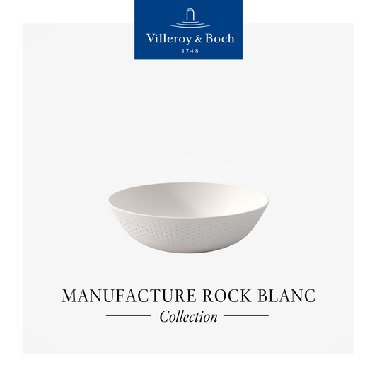 Manufacture Rock Blanc Decorative fruit bowl