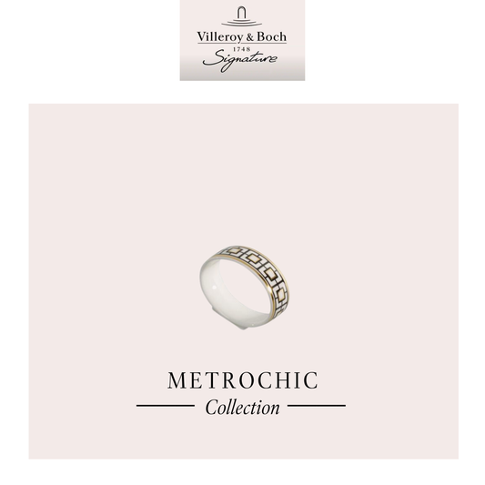 MetroChic Napkin Ring, set 6pcs