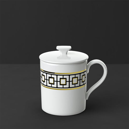MetroChic Gifts Mug with Lid, x2