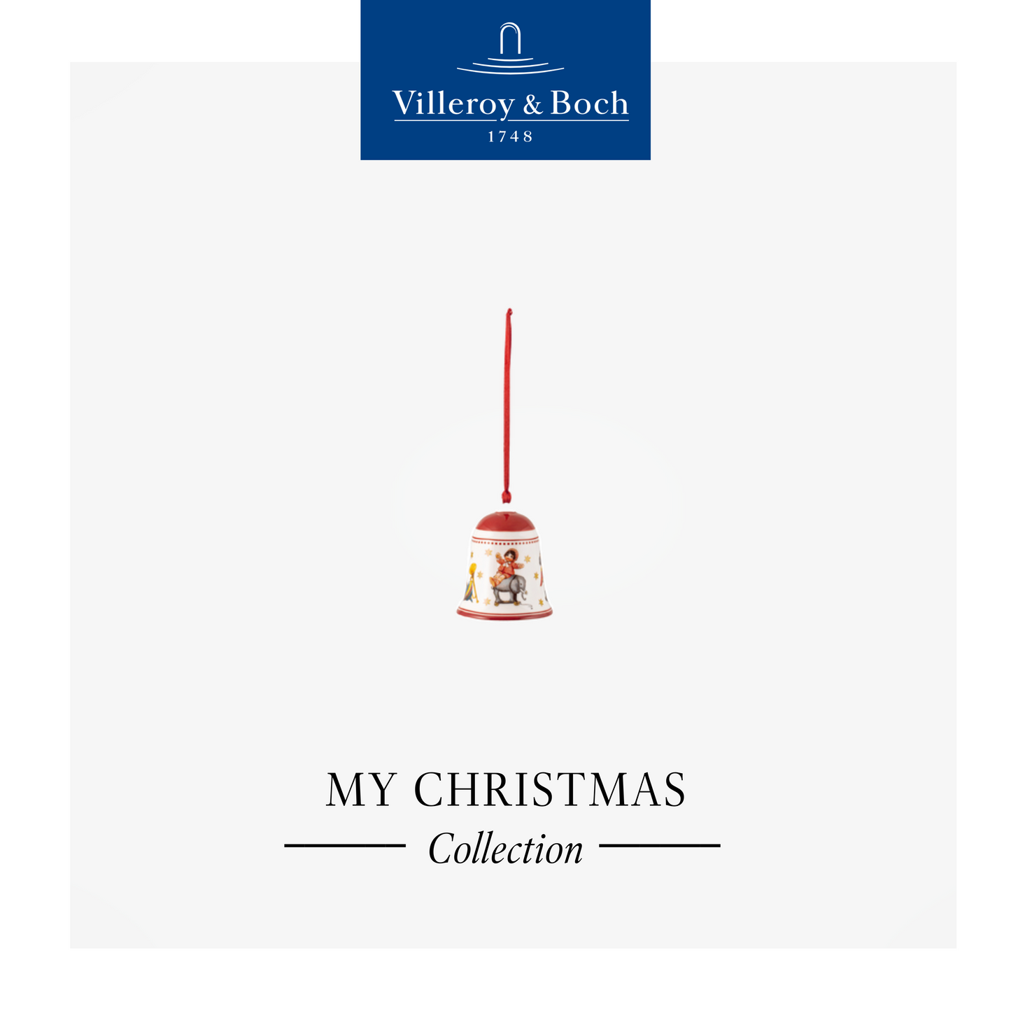 My Christmas Tree Bell toys, Red