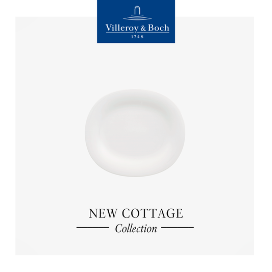 New Cottage Basic Oval salad plate