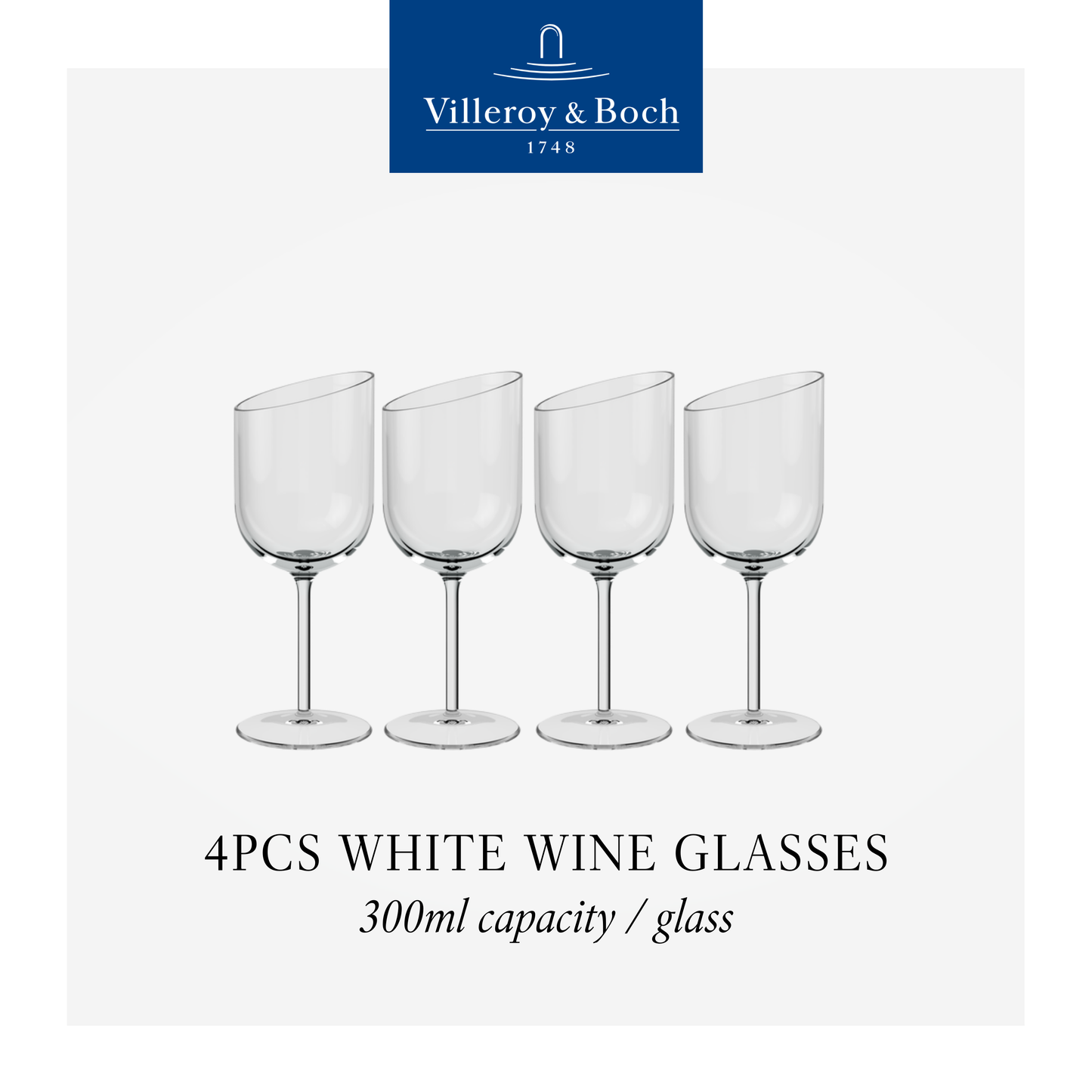 NewMoon White Wine Goblet, x4