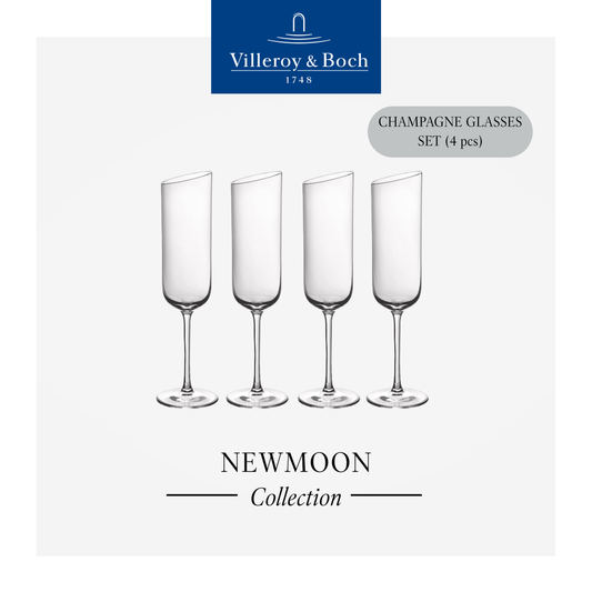 NewMoon Champagne Glass, x4