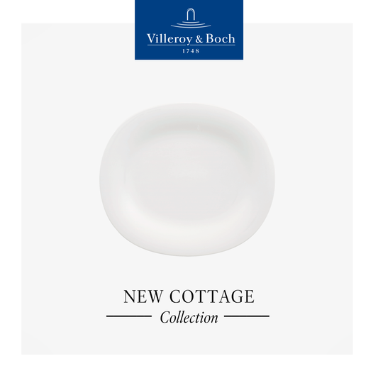 New Cottage Basic Oval flat plate