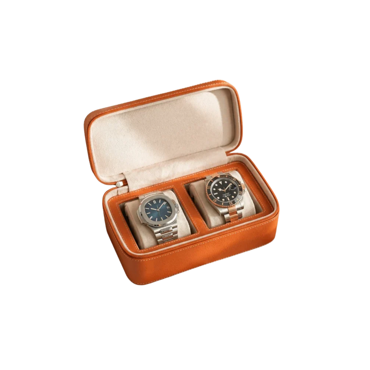 Orient Crown Watch Travel Holder for 2 Watches