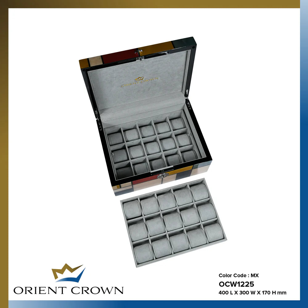 15 Piece Watch Box, MX